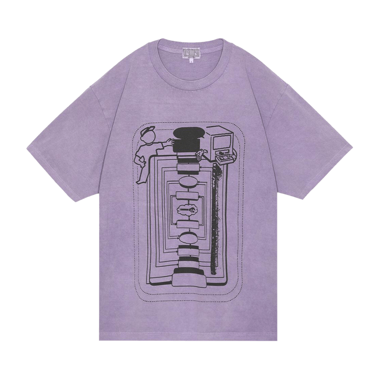 Cav Empt Overdye MD Siege Engine T-Shirt "Purple"