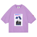 Cav Empt As Staircase4 Short-Sleeve Crewneck "Purple"