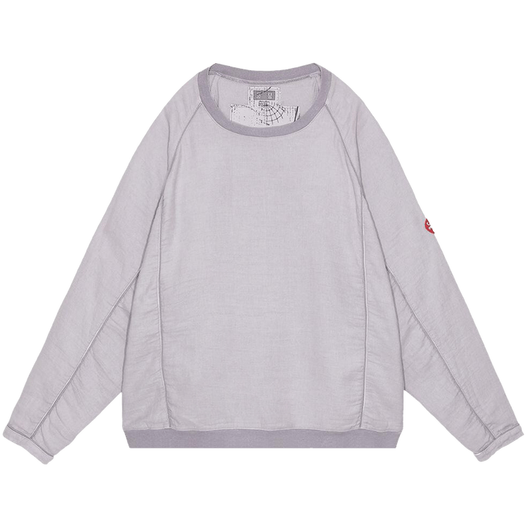 Cav Empt Overdye Raglan Gauze Long-Sleeve "Grey"