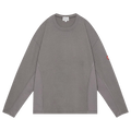 Cav Empt Side Seam Double Knit Long-Sleeve "Grey"