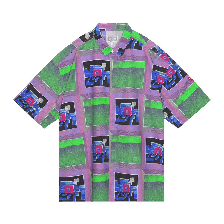 Cav Empt VH Galatea Galante Short-Sleeve Shirt "Purple"