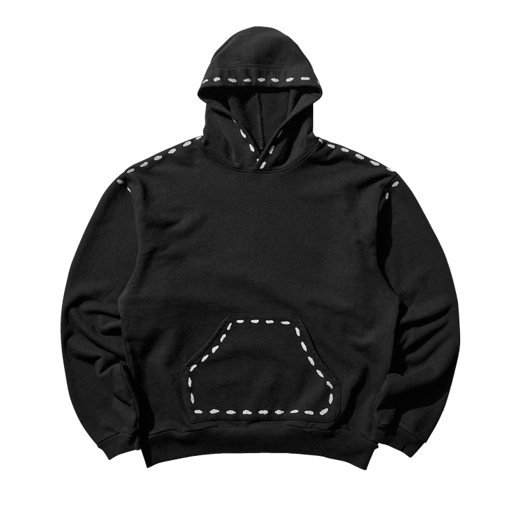 Kapital Fleece Knit Marionette Hoodie "Black"