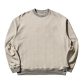 Kapital Top Fleece Knit Bivouac Big Sweatshirt (Peckish Maria) "Beige"
