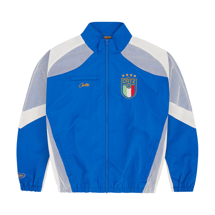 Corteiz Italia Shuku Jacket "Blue/White"