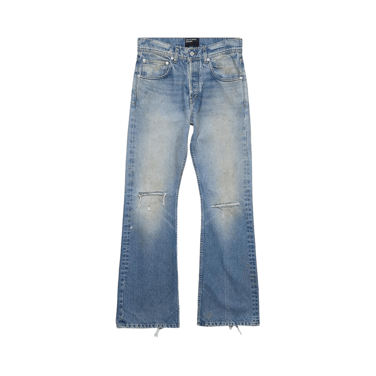 Enfants Riches Déprimés Wider Flare Leg Jeans "Blue Wash"
