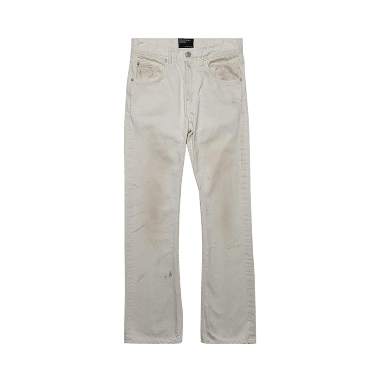 Enfants Riches Déprimés Classic Flare Leg Jeans "Dirty White"