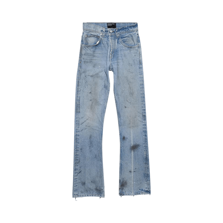 Enfants Riches Déprimés Classic Flare Leg Jeans "Dirty Blue"