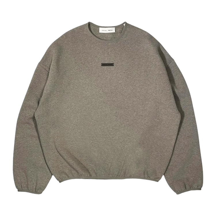 Fear of God Essentials Modern Fit Fleece Crewneck "Homestead Heather"