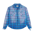 Gallery Dept. Marley Flannel Shirt "Blue Multicolor"