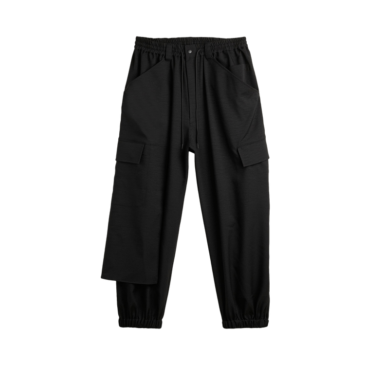 Y-3 Sport Uniform Cuffed Cargo Trousers "Black"