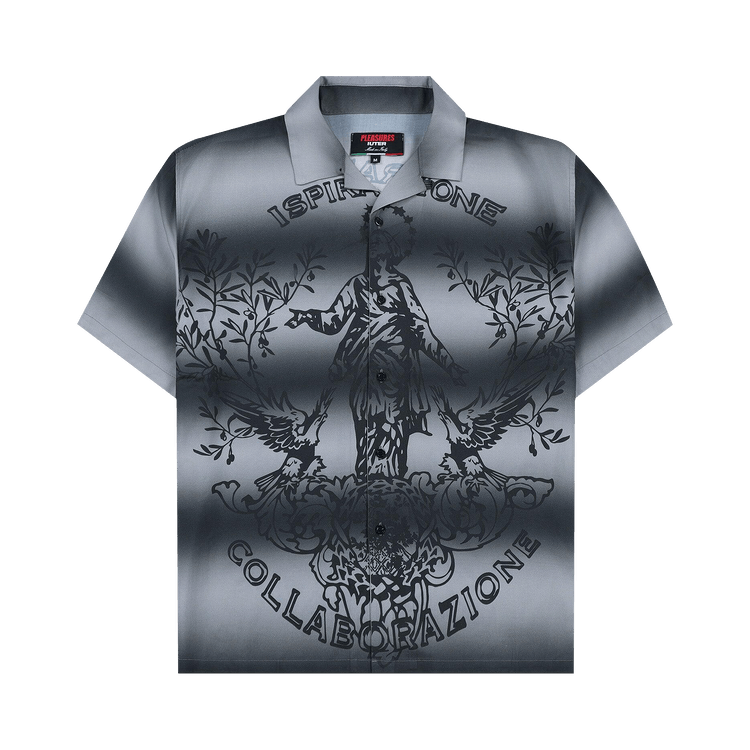 Pleasures Giovanni Button Up "Silver"