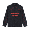 Pleasures Acid Cowboy Denim Shirt "Black"