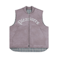 Pleasures Horns Reversible Vest "Mauve"