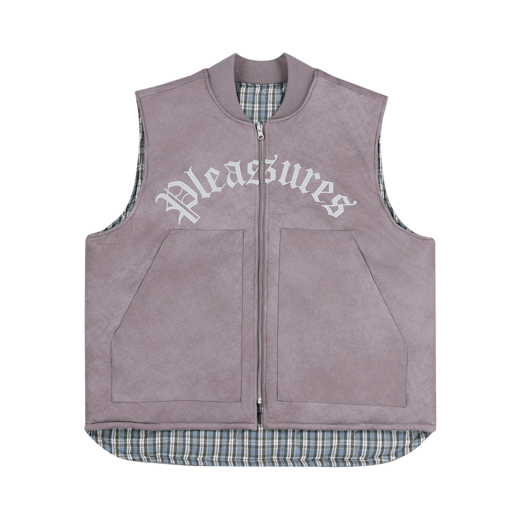 Pleasures Horns Reversible Vest "Mauve"