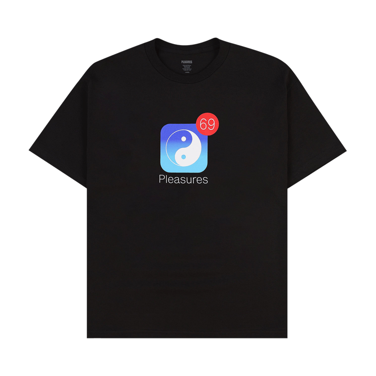 Pleasures Notify T-Shirt "Black"