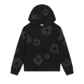 Denim Tears Mono Wreath Hoodie "Black"