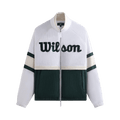 Kith x Wilson Dobby Track Jacket "White"