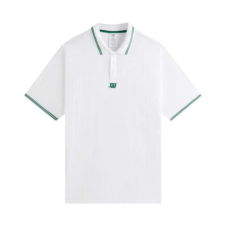 Kith x Wilson Renshaw Court Polo "White"