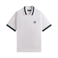 Kith x Wilson V-Neck Polo "White"