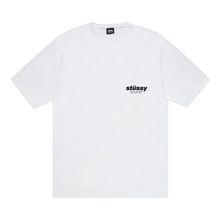 Stussy Rollers Tee "White"