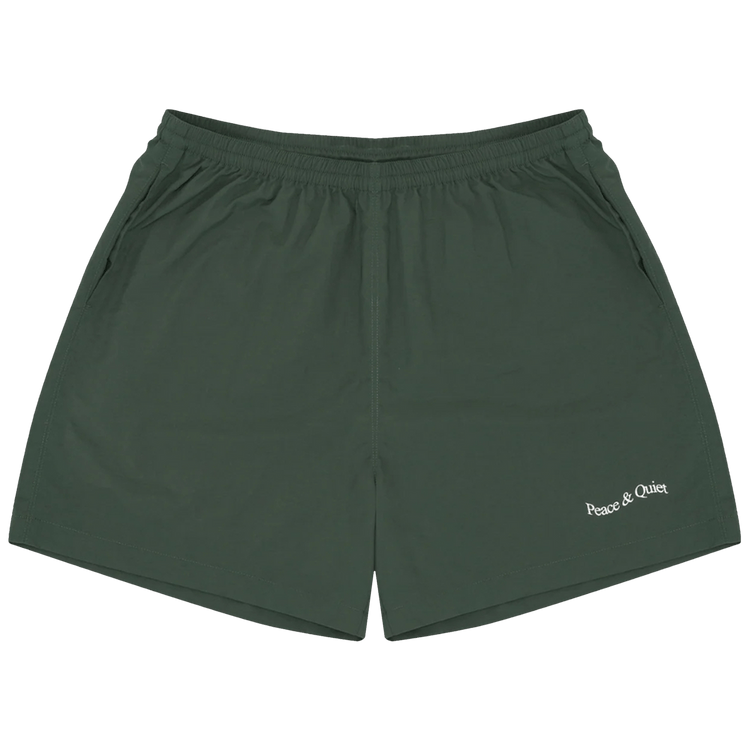 Museum of Peace & Quiet Wordmark Nylon Short "Forest"