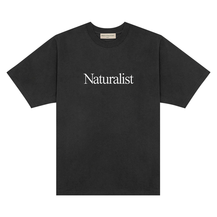 Museum of Peace & Quiet Naturalist T-Shirt "Black"
