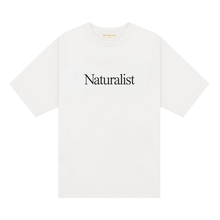 Museum of Peace & Quiet Naturalist T-Shirt "White"