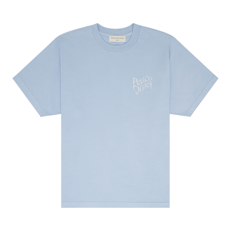 Museum of Peace & Quiet Wordmark T-Shirt "Baby Blue"