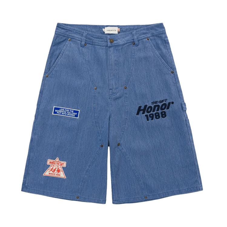 Honor The Gift Twill Carpenter Short "Blue"