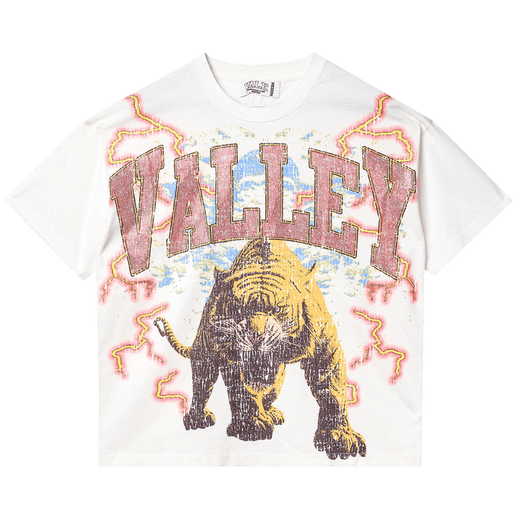 Vale Forever Eye Of The Tiger Bling Tee "White"