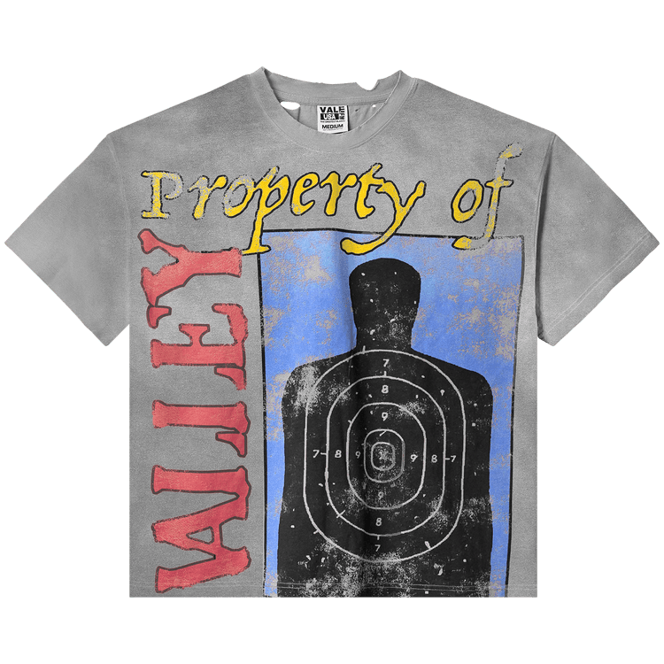 Vale Forever Charcoal Target Practice Tee "Grey"