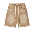 Vale Forever Sand Storm Jorts "Tan"