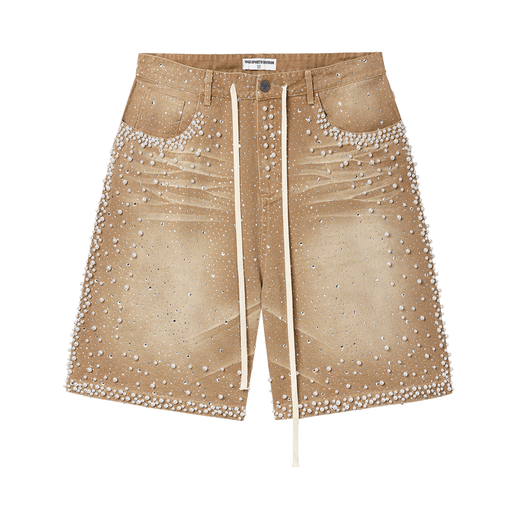 Vale Forever Sand Storm Jorts "Tan"