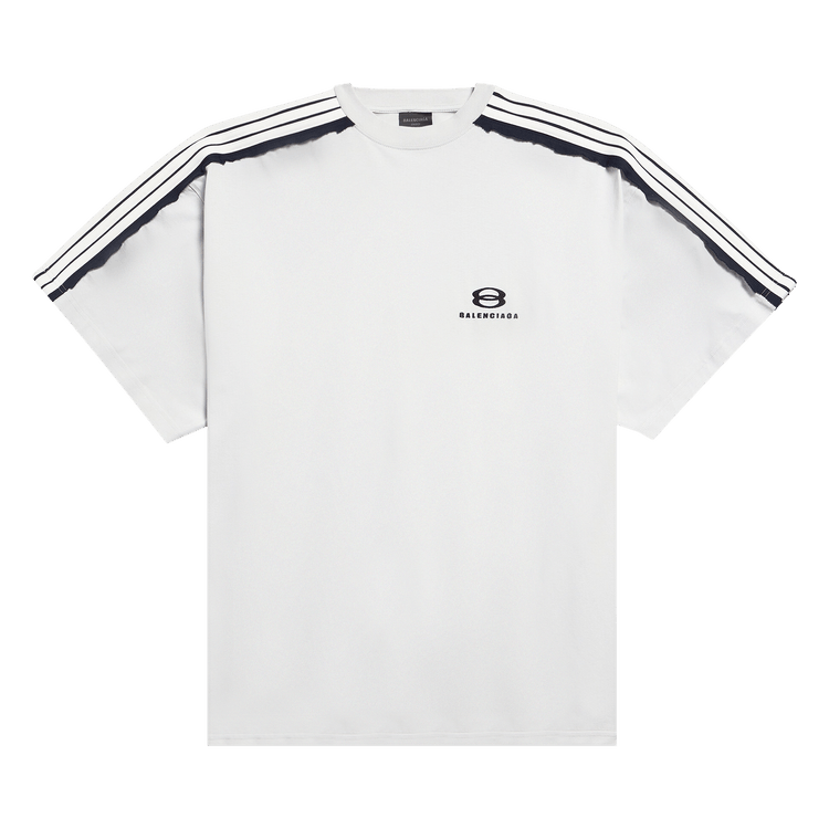 Balenciaga Unity Sports Icon Oversized T-Shirt "Dirty White/Black"