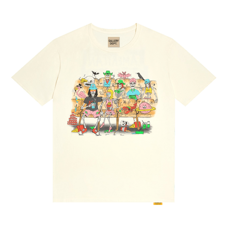 Gallery Dept. Skeleton Beach Theatre Tee "Light Archival White"