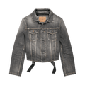 Balenciaga Lace-Up Jacket "Dark Grey"