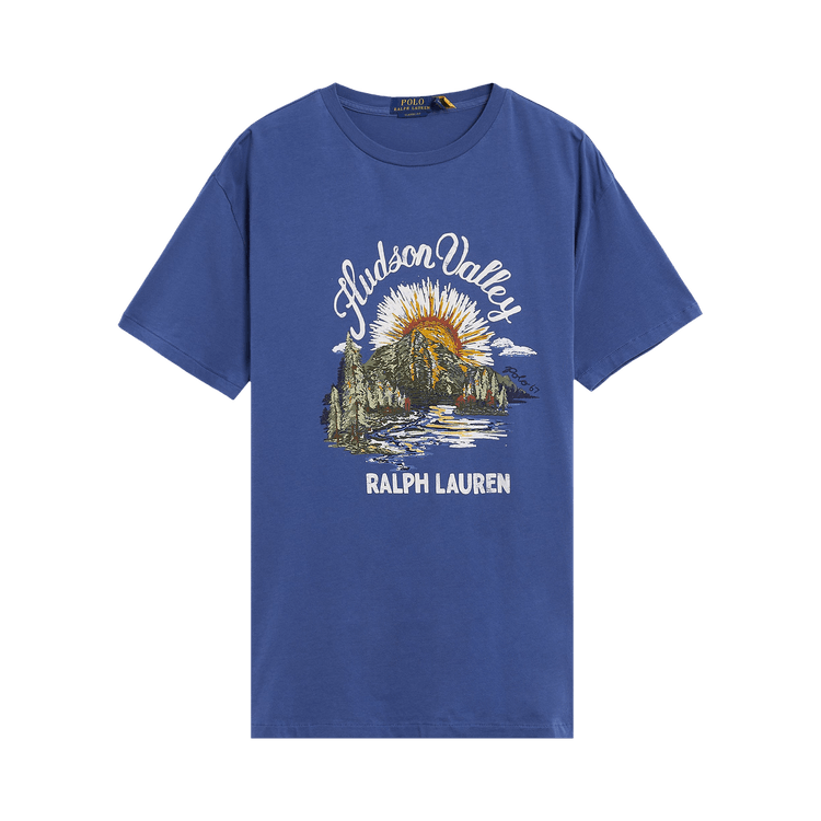 Polo Ralph Lauren Short-Sleeve Jersey Knit Novelty Graphic Hudson Valley T-Shirt "Old Royal"