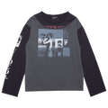 Enfants Riches Déprimés Benny's Video Assemblage Long-Sleeve T-Shirt 'Faded Black'