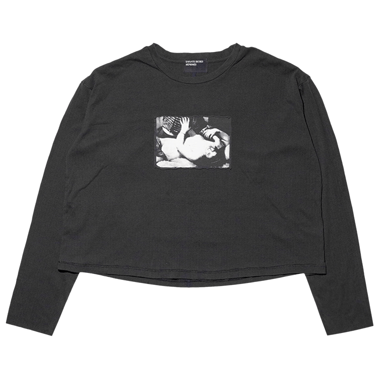 Enfants Riches Déprimés Demon Assemblage Rib Long-Sleeve T-Shirt "Faded Black"