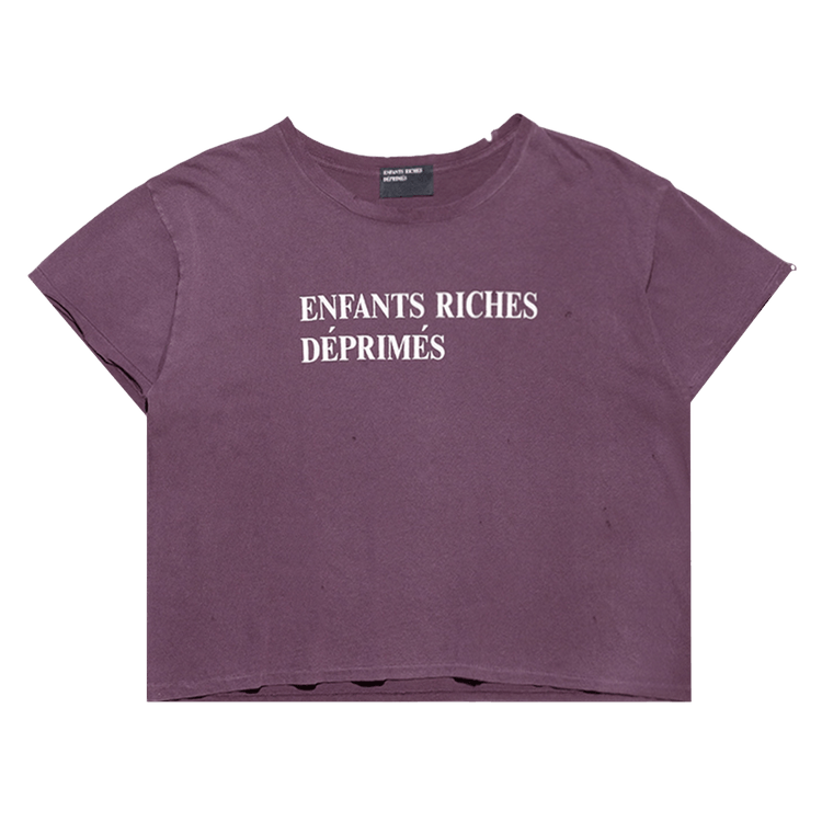 Enfants Riches Déprimés Classic Logo T-Shirt "Mud Red"