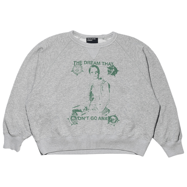 Enfants Riches Déprimés The Dream that Won't Go Away Raglan Sweatshirt 'Heather Grey'