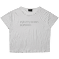Enfants Riches Déprimés Classic Logo T-Shirt "Faded White"