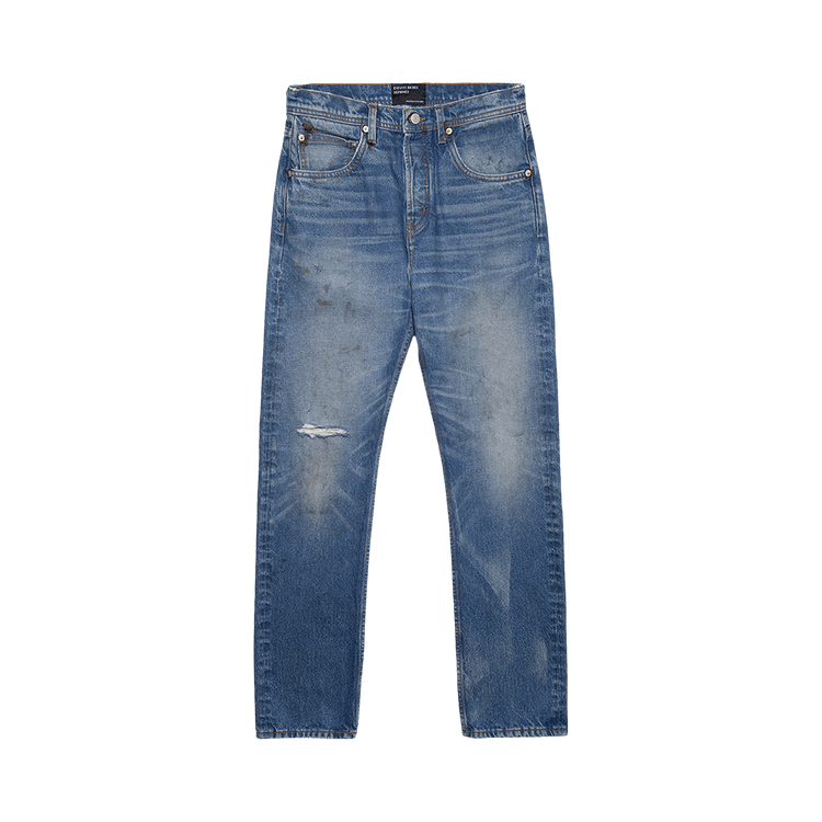 Enfants Riches Déprimés Straight Leg Jeans "Antique Medium Blue"