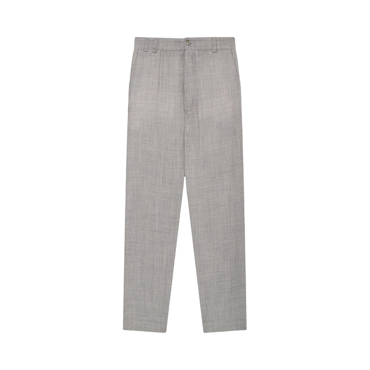 The Elder Statesman Pashmina Norm Pant "Silver"