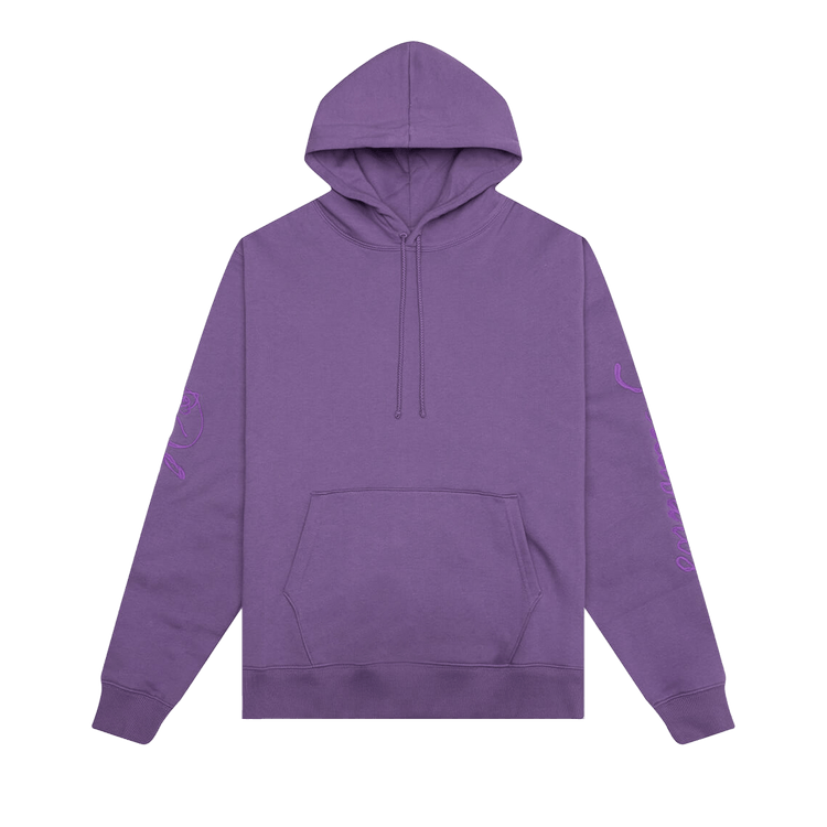 Pleasures Scrawl Hoodie "Eggplant"
