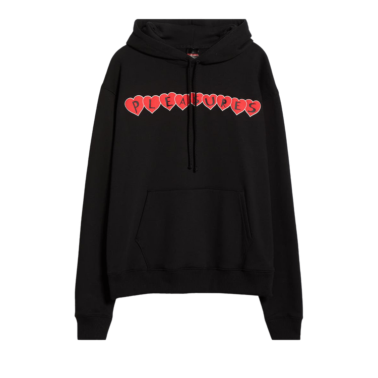 Pleasures Grin Hoodie "Black"