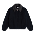Bottega Veneta Technical Kimono Blouson "Midnight Blue"