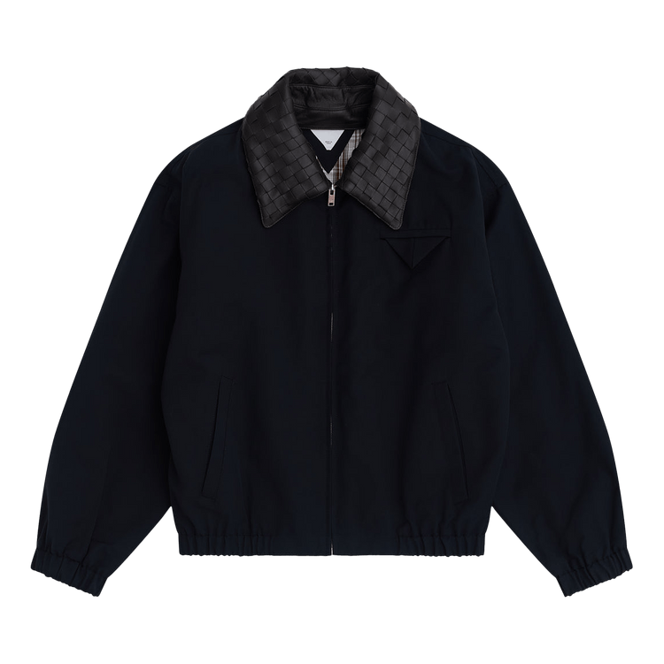 Bottega Veneta Technical Kimono Blouson "Midnight Blue"