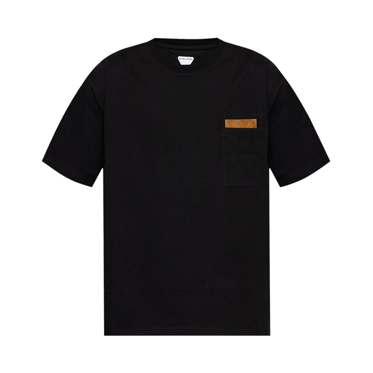 Bottega Veneta Short-Sleeve Crewneck T-Shirt "Black"