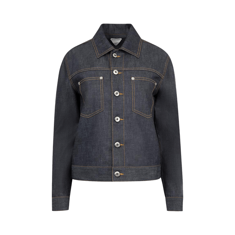 Bottega Veneta Denim Shirt Jacket "Indigo"